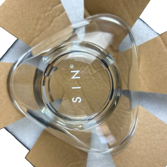 SIN Urch Glass Decorative Set of 3 Bowls Clear Dishwasher Safe Snacks Candy Dish - Picture 8 of 13